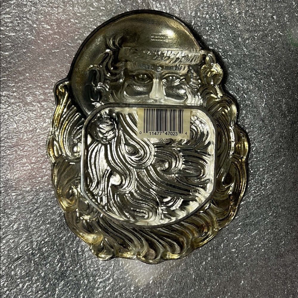 International Silver Company Santa Claus candy trinket dish - Picture 5 of 8